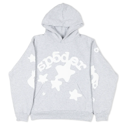 Sp5der Beluga Hoodie Heather Grey