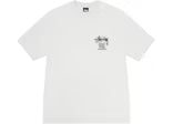 Stussy Classic Gear Pigment Dyed Tee White