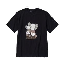 KAWS x Uniqlo UT Short Sleeve Graphic T-shirt Black