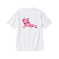 KAWS x Uniqlo UT Short Sleeve Graphic T-shirt Pink