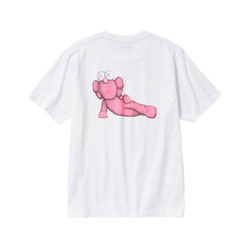 KAWS x Uniqlo UT Short Sleeve Graphic T-shirt Pink