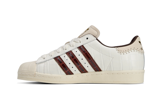 Adidas Superstar Wales Bonner White Brown Croc