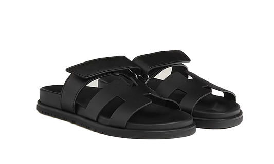 Hermes Chypre Sandals Black