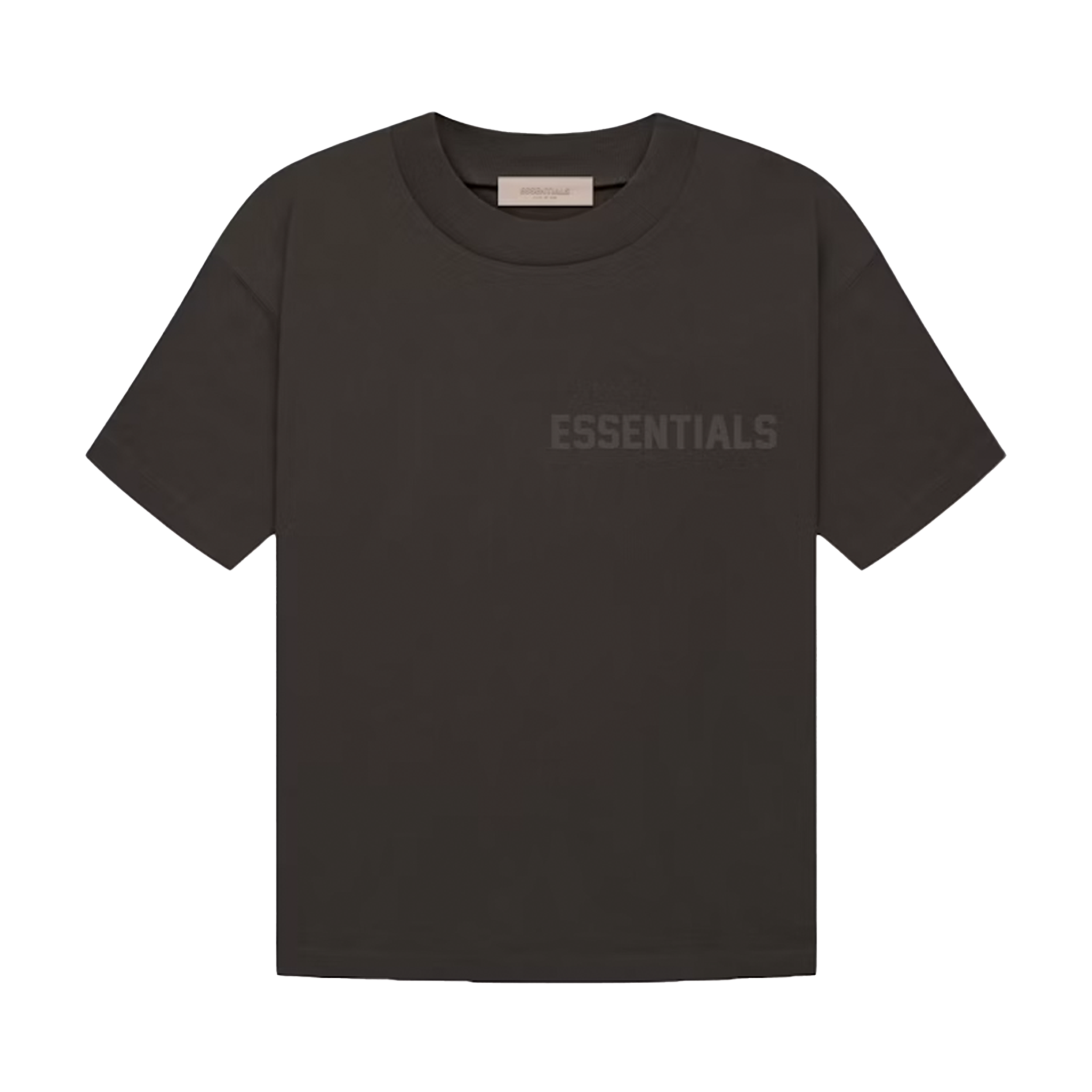 Essentials Rip Off Fear of God Essentials T-shirt Off Black – Newcop Dubai