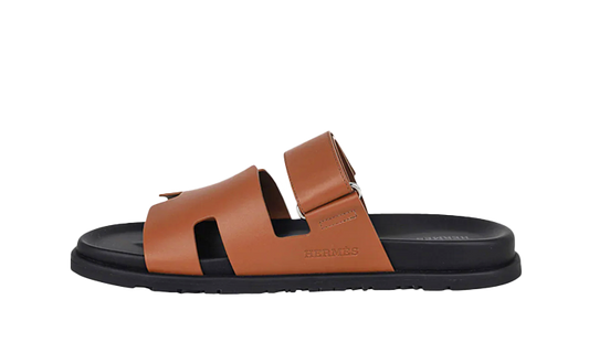 Hermes Chypre Sandals Brown