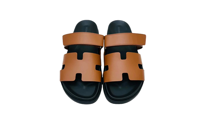 Hermes Chypre Sandals Brown