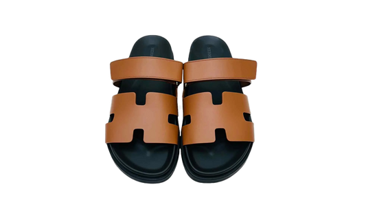 Hermes Chypre Sandals Brown