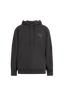 ALLSAINTS Redact Pullover Embroidered Logo Hoodie Washed Black