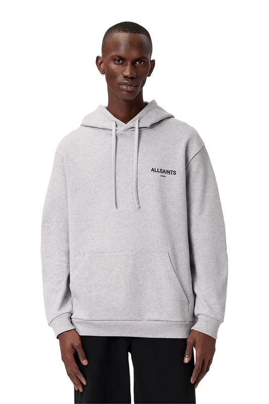 ALLSAINTS Halcyon Hoodie Light Grey Marl
