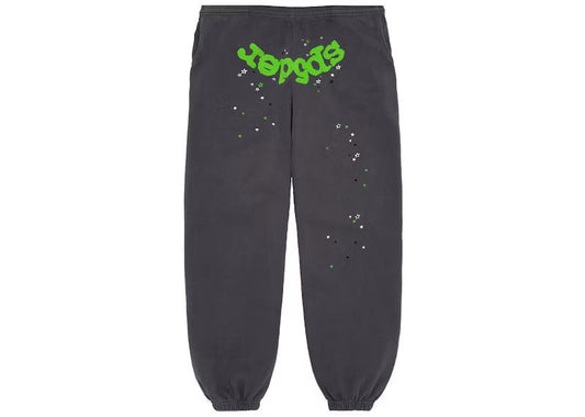 Sp5der Wait Web Sweatpant Slate Grey