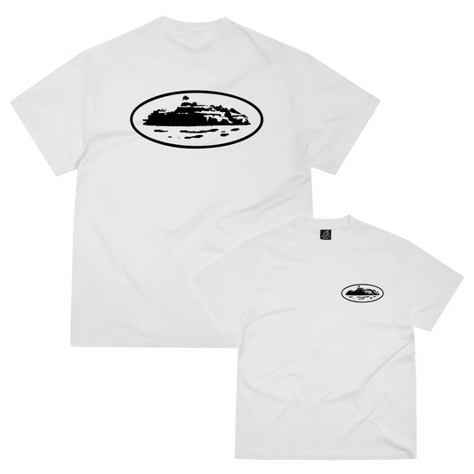 قميص كورتيز أو جي آيلاند أبيض