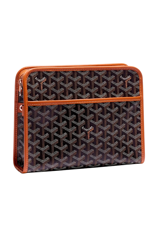 Goyard Jouvence Toiletry Bag MM Black/Brown