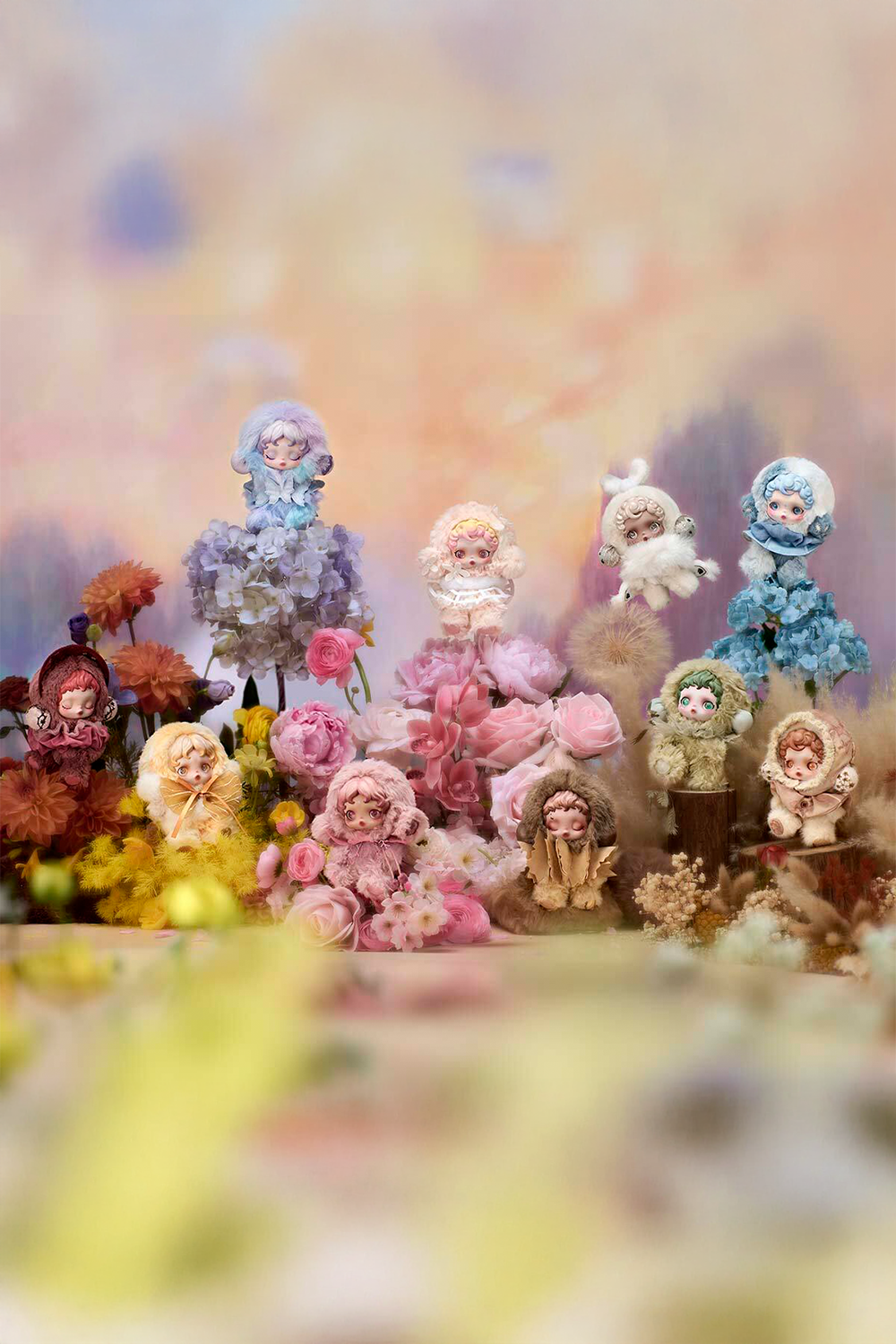 Pop Mart L'impressionnisme θSKULLPANDA Series