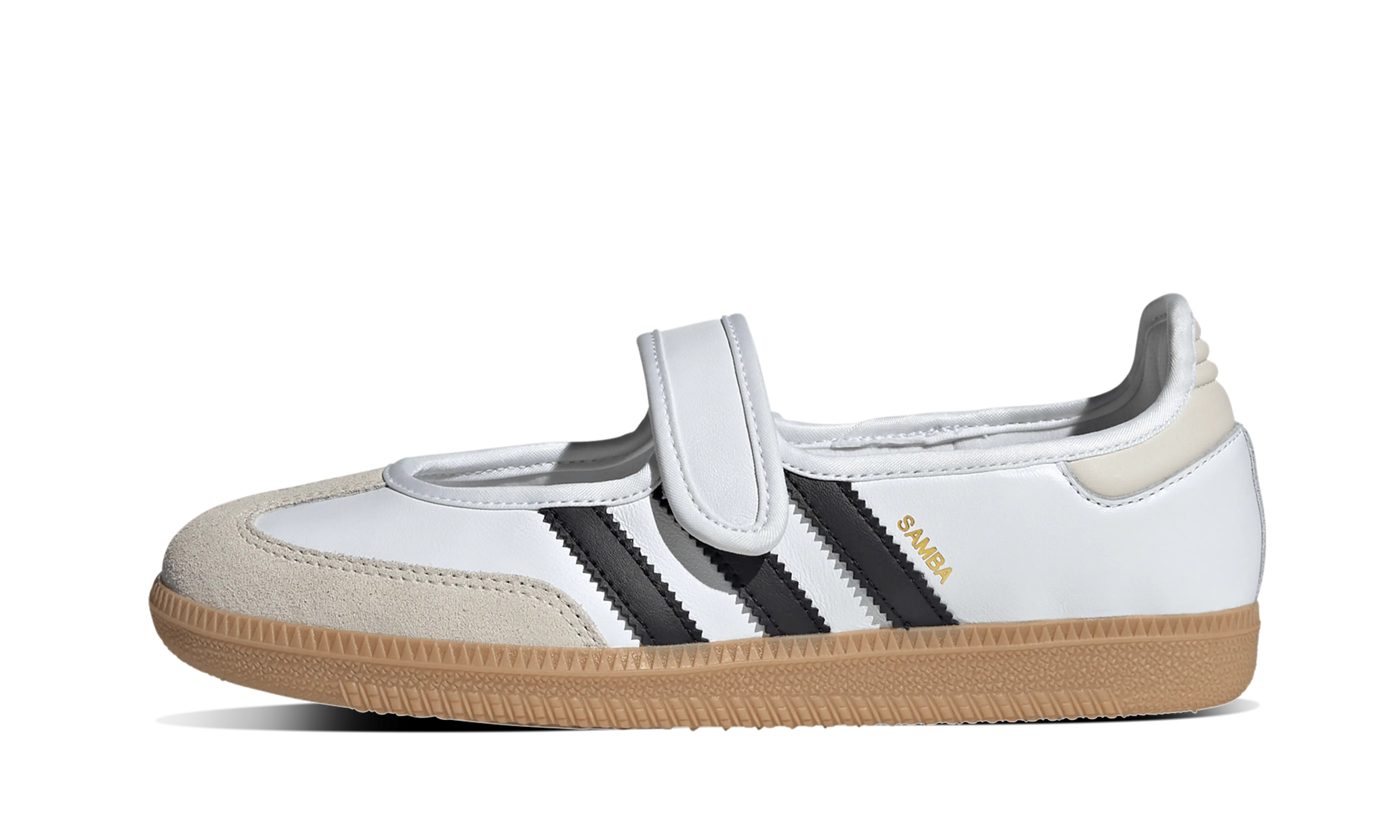Newcop Adidas Samba Jane White Black Gum Zapatillas 1
