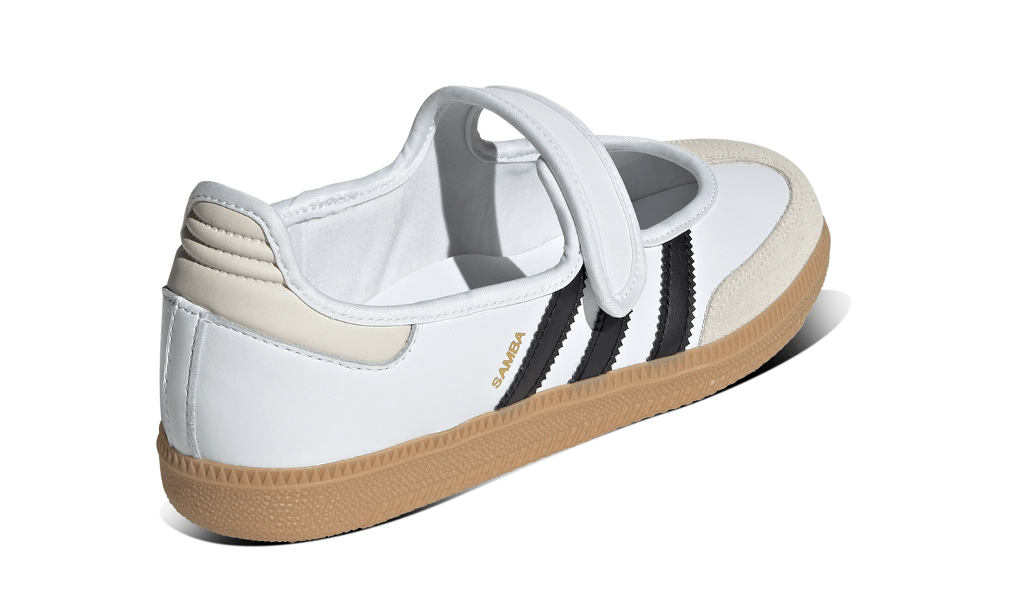 Newcop Adidas Samba Jane White Black Gum Zapatillas 3