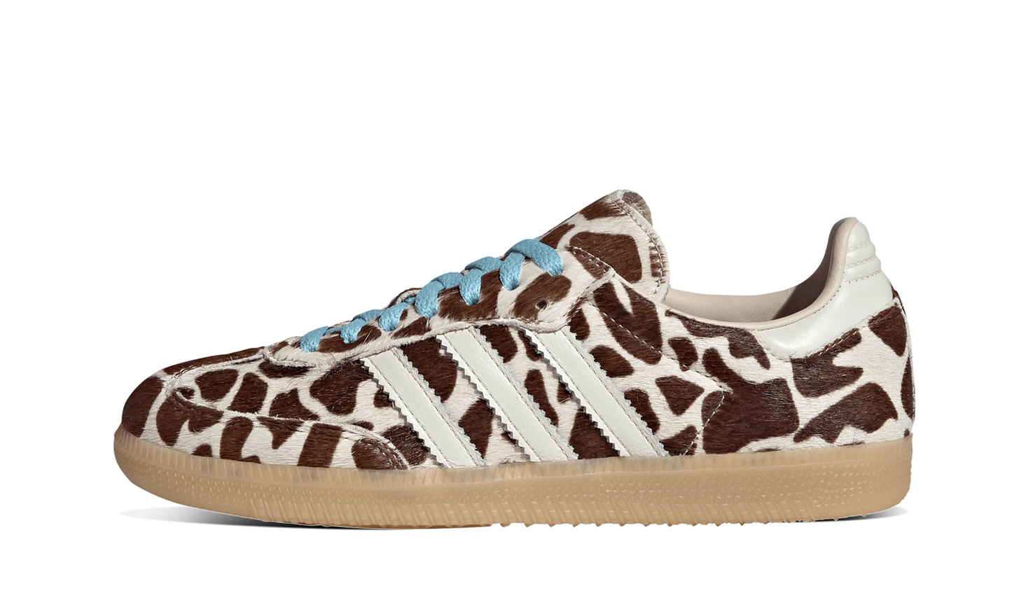 Newcop Adidas Samba Og Giraffe Print Crystal Linen Zapatillas 1