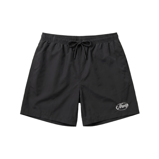 Fully You Black Swim Shorts