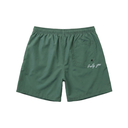Fully you Green Swim Shorts