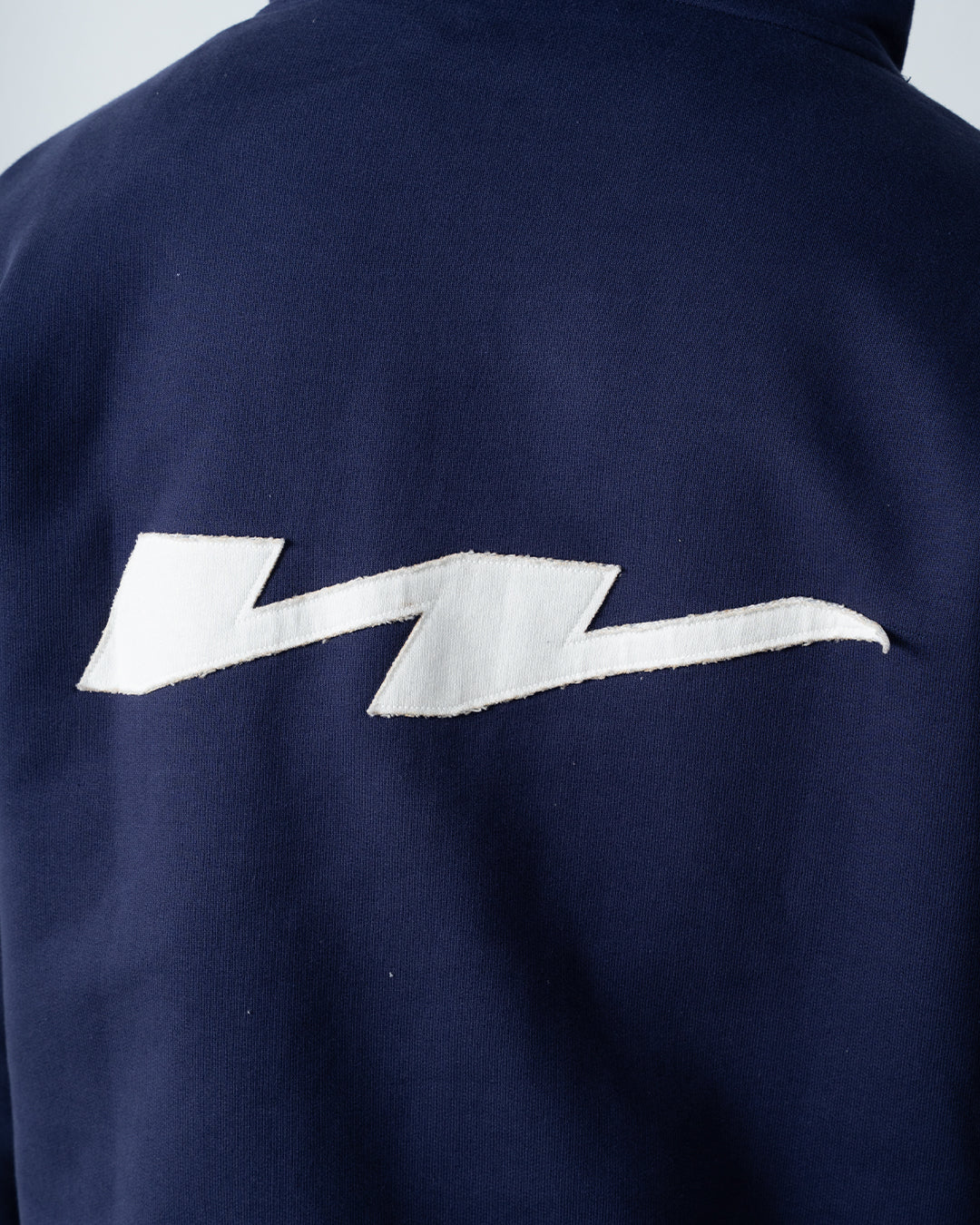 W Patch Hoodie Navy