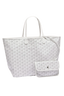 Goyard Saint Louis PM Bag White
