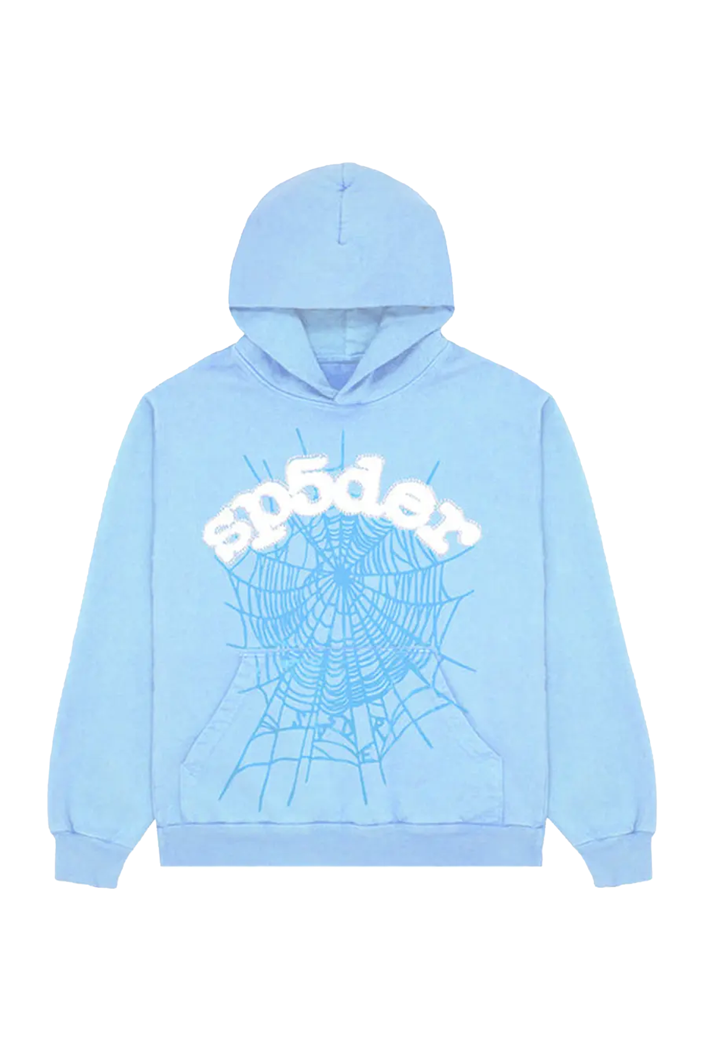 Sp5der Web Hoodie Sky Blue