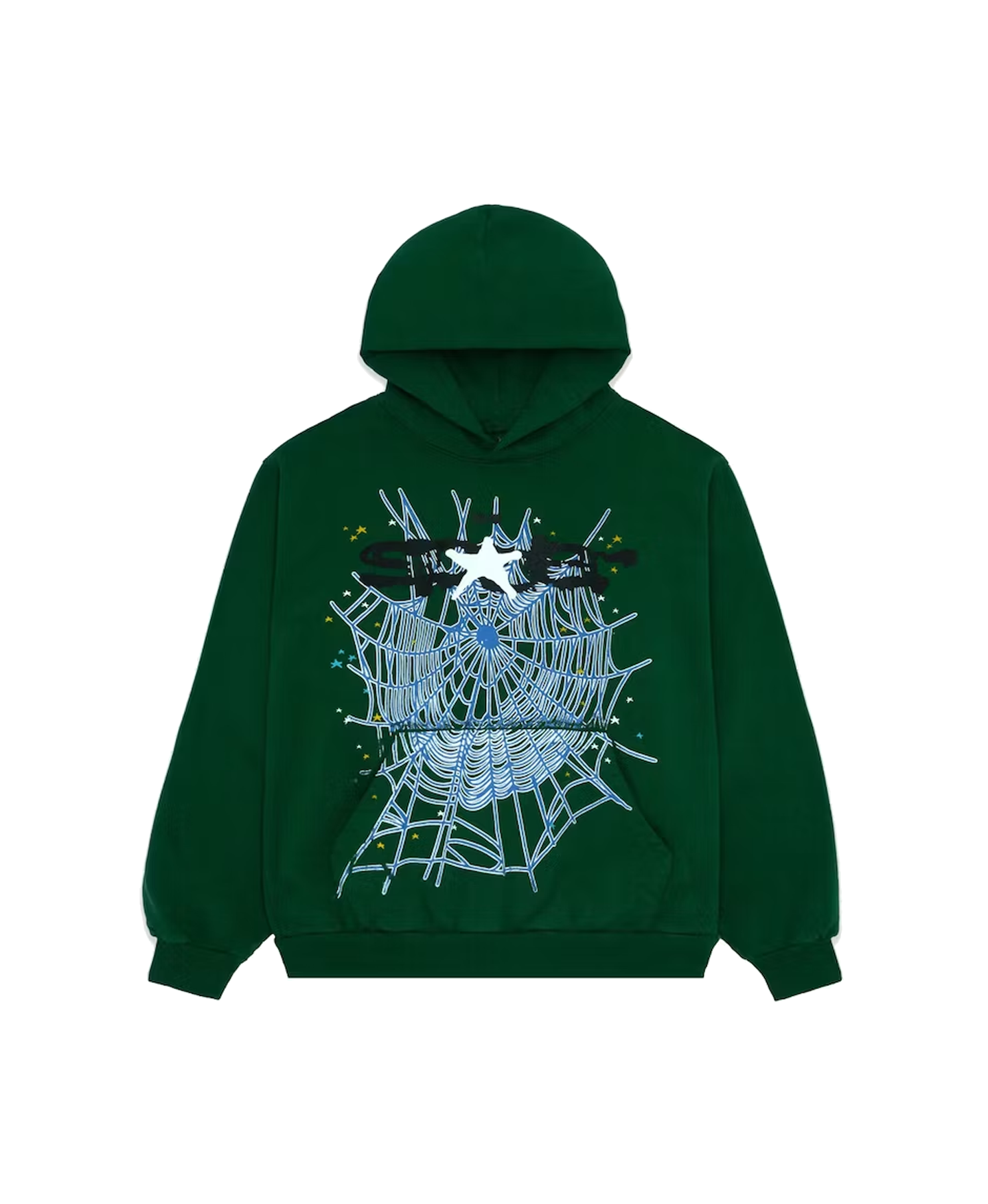 Sp5der Web Hoodie Green