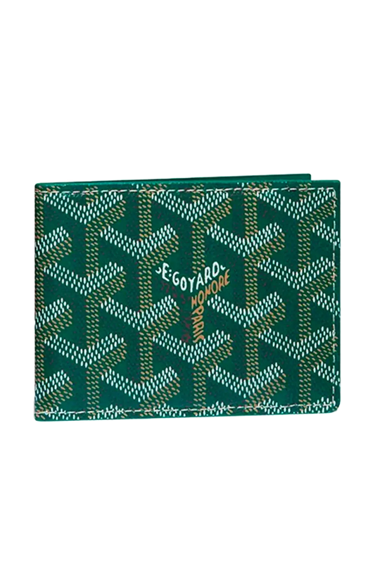 Goyard Victoire Wallet Green
