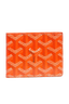Goyard Victoire Wallet Orange
